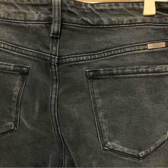 KanCan: Remember It Well Washed Black High Rise Cropped Jeans-NWOT - Picture 2 of 6